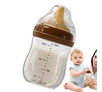 Bouteille de lait - Biberon durable de 14 x 7,5 x 7,5 cm pour allaitement, voyage, crèche et usage