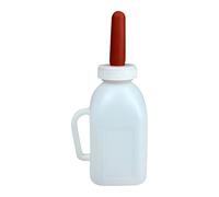 Bouteille de lait d'agneau avec biberon pour élevage de veaux ou d'agneau, distributeur automatique de lait de chèvre, avec poignée, 1/2 l