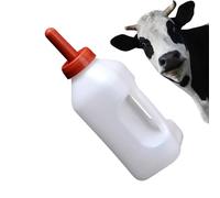 Bouteille de lait de mollet-litre à 2 litres pour les agneaux et les vaches, bouteille de lait de chèvre | Alimentation de chèvre, donneur de lait pour chèvres à la ferme, bouteille de chèvre pour l'a