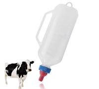 Bouteille De Lait De Veau 1000 ML, Bouteille De Lait d'agneau Portable Rotative, Nourrisseur De Lait De Chèvre, Bouteille d'allaitement avec Poignée Et Crochet pour Chiots, Chiots Et Petits Orphelins