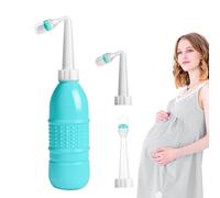 Bouteille de lavage périnéale - Douche vaginale réutilisable | Bouteille de lavage post-partum | Nettoyeur vaginal féminin pour lavage vaginal féminin, kit portable de douche anale, système