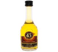 Bouteille de Liqueur Espagnole Licor 43, Cuarenta y Tres, 31%, 5 cl