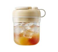 Bouteille de machine à glaçons | 2 en 1 anti-fuite à libération rapide avec paille - Tasse à glaçons de 380 ml | pour salle de sport, hommes, , sports, voyage, fête, bar pour adultes