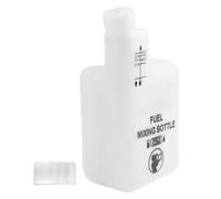 Bouteille de mélange d'huile d'essence de 1 L pour moteur à 2 temps avec marquage de rapports multiples pour machines de jardin, carburants, mélange, carburants, mélange, carburants, bouteille