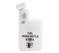 Bouteille de mélange haute performance - 1 l pour combinaison d'huile de gaz 32 : 1/50 : 1/40 : 1/25 : 1 rapport combattant avec outil de jardinage - Rapport multiple - Bouteille de mélange de