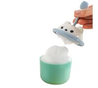 Bouteille de mousse de nettoyage du visage, en forme d'ours, pour un nettoyage en profondeur, un gel douche, un outil en mousse facile à utiliser pour la routine de beauté