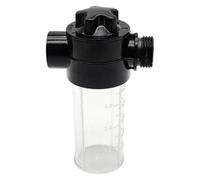 Bouteille de mousse pour lave-voiture, bouteille en mousse domestique avec 4 modes, noir polyvalent pour la ferme, outil d'économie de main-d'œuvre pour le stockage de l'eau de piscine