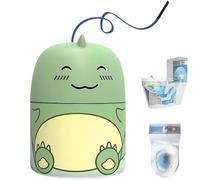 Bouteille de nettoyage magique pour toilettes en forme de dinosaure, fraîcheur de 90 jours, parfum pêche de jasmin océan, désodorisant automatique (jasmin)