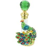 Bouteille de parfum en émail, Vintage, eau, huile essentielle, petites bouteilles, échantillon verre for femmes, voyage Pour Commode,Décoration De Table(Green)
