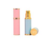 Bouteille de parfum portable personnalisée, 5ml Atomiseur de parfum de voyage rechargeable, format de poche pour les voyages en avion, cadeau pour les sœurs/demoiselles d'honneur