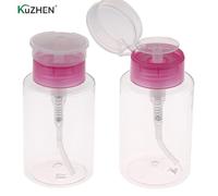 Bouteille De Parfum Pour Dissolvant D'acétone, Pompe Transparente Vide, Bouteille De Voyage Pour Alcool Liquide, Huile Essentielle