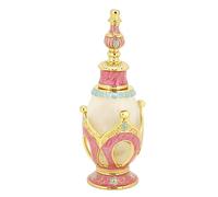 Bouteille de parfum vintage en métal de 25 ml pour huiles essentielles, flacons compte-gouttes vides pour décoration de mariage