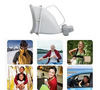 Bouteille de Pipi de Voyage, Urinoir Portable et Facile à Nettoyer pour Voiture, pour Hommes et Femmes, pour les Voyages, le Camping, la Conduite