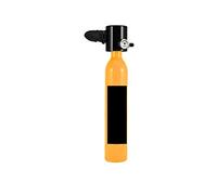Bouteille de plongée, 0.5l Équipement De Plongée Sous-marine/équipement Réservoir De Plongée Bouteille D'oxygène Kit De Plongée Ensemble De Plongée Sous-marine Réservoir D'air Pompe À Main(Giallo)