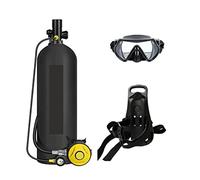 Bouteille de plongée 3L Cylindre Plongée Équipement De Plongée Sous-marine Plongée Sous-marine Respirateur Poissons Branchies Équipement De Bouteille D'oxygène Ultra-haute stabilité(3 liter gas cylind