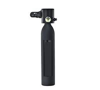 Bouteille de plongée, Bouteille De Gaz De Rechange D'urgence Sous-marine Portable Équipée D'un Ensemble Complet De Réservoir D'oxygène For Appareil Respiratoire De Plongée(Black0.5L respirator)