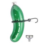 Bouteille de poche en acier inoxydable en forme de pour homme | Formulaire de portable en acier inoxydable Hip | Boire des bouteilles pour Noël, restaurant, randonnée, camping