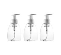 Bouteille De Pompe De 250ml 3 Pièces Bouteille De Savon Distributeurs De Liquide Savon Mousseux Bouteille De Sous-Emballage De Lye Vide Pompe Bouteilles De Savon Liquide Bouteille Blanche