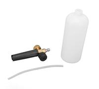 Bouteille de Pulvérisation de Mousse pour Lavage de Voiture, 1l, Lance Multifonction en Cuivre pour le Lavage en Extérieur