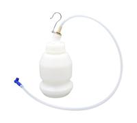 Bouteille de purge de liquide de frein - Kit de purge de liquide de frein anti-fuite 1 L - Kit de purge de liquide de frein, extracteur de liquide de frein automatique élastique et bouteille de purge
