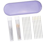 Bouteille de rangement d ' aiguilles en plastique avec assortiment