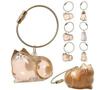 Bouteille De Rangement pour Poils Chat, Récipient Mon Animal, Porte-clés Souvenir en Fourrure d'animal, Boîte Transparente