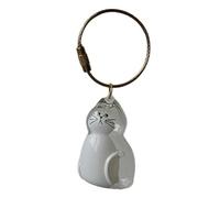 Bouteille de rangement pour poils de chat et poils d'animaux domestiques - Porte-clés pour la collecte des poils de chats et chiens - Cadeaux commémoratifs pour la perte de chien et chat E