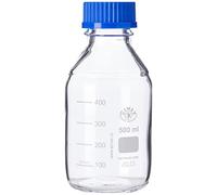 Bouteille de réactif de laboratoire en verre borosilicate 500 ml Simax/VWR (équivalent Duran Pyrex)