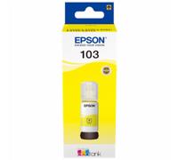 Bouteille de recharge d'encre jaune pour imprimante Epson EcoTank 103 (C13T00S44