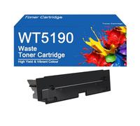 Bouteille de Remplacement pour Toner usagé WT-5190 pour imprimantes Kyocera Copystar CS306ci, CS307ci, CS308ci et CS356ci,WT5190-1Set