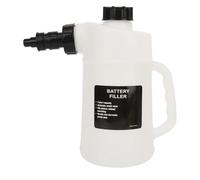 Bouteille De Remplissage De Batterie 2 Litres Avec Valve D Arrêt Automatique Remplissage Goutte À Goutte Pour Voitures Camions Chariots Élevateurs Utilisation En Atelier Garage