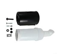 Bouteille de sable rechargeable pour chariot de golf avec support en U NoDrill compatible avec EZGO et autres chariots, grande capacité avec col incurvé pour garder le sable sec sur le terrain