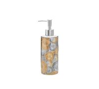 Bouteille de Savon Distributeur de Savon en céramique 390 ML avec Pompe for Lotion, idéal for la Salle Bain, l'évier Cuisine ou Le Plan Travail Décoration de Cuisine