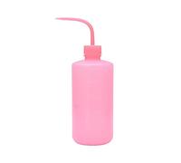 Bouteille de sécurité en plastique, bouche étroite, tube long, bouteille de lavage goutte à goutte, tatouage, nettoyage des cils, bouteille de lavage, bouteille de lavage de laboratoire