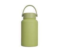 Bouteille de sport à large goulot de 650 ml - Isolation sous vide - En acier inoxydable - Conservation du froid - Thermique - Pour activités de plein air