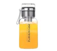 Bouteille de sport en verre | Bouteille de tasse de sport en verre de 10,23x3,14 pouces | Foldage réutilisable en verr, pichet de grande capacité avec une portabilité polyvalente Perfection Perfection