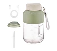 Bouteille de sport multifonction pour le sport, le bureau, la maison - Vert - Double couvercle