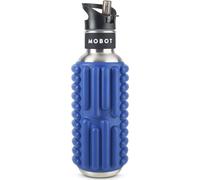 Bouteille de sport - Rouleau de massage fonctionnel 2 en 1 | Pratique et polyvalent | Bleu foncé | TRENDYFLAIR