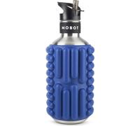 Bouteille de sport - Rouleau de massage fonctionnel 2 en 1 | Pratique et polyvalent | Bleu | TRENDYFLAIR