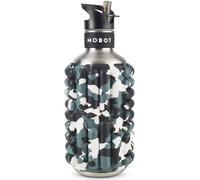 Bouteille de sport - Rouleau de massage fonctionnel 2 en 1 | Pratique et polyvalent | Noir | TRENDYFLAIR