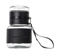 Bouteille de thé avec infuseur - verre épaissis à double couche Conteneur de boisson de séparation de l'eau de voyage, tasse de boisson réutilisable avec usage extérieur du bureau des adultes