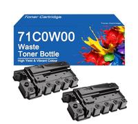 Bouteille de Toner usagé de Remplacement 71C0W00 pour imprimante Lexmark C4352 XC4352 CS730de CX730de CX735adse, Impression Haute définition,71C0W00-2Set