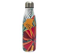 Bouteille De Transport - Cook Concept - Isotherme - Exotique - Rouge Et Multicolore - 50cl