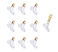 Bouteille de vaporisation à Basse Pression métalli Paquet de 10 Buses brumisation en Laiton 0,15-0,6 mm Tés 1/4 po Conn Quick-Connect Monsieur extérieur
