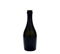 Bouteille de vin mousseux 330 ml 'Carmen', verre, vert antique, ouverture : capsule couronne