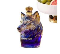 Bouteille De Whisky - Artisanat Décoratif Inspiré Des Animaux, Construction En Céramique Émaillée | Carafe À Whisky Tête De Chien Avec Double Joint En Silicone Pour Bourbon, Vodka, Brandy, Fêt