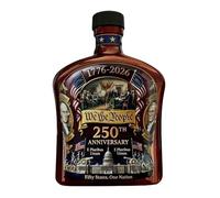 Bouteille de whisky avec drapeau américain 350 ml - Décanteur pour liqueurs en commémoratif de 250 °, récipient de bar patriotique pour liqueurs drapeaux américains Whisky Bot Papa, grand-père,