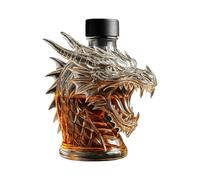 Bouteille de whisky - Carafe à décanter dragon | Récipient pour liqueur vin rouge bière dégustation maison mariage fête des pères Collectionneur