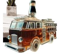 Bouteille de whisky, carafe à décanter en forme de voiture, statue d'art, distributeur d'alcool amusant pour salon, bar, restaurant, bourbons, brandies, tequilas, fête, dîner, anniversaire