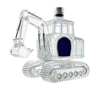 Bouteille de whisky - Carafe en verre pour stocker des spiritueux et servir | Bouchon scellé avec épais, récipient élégant pour la présentation de liqueur bourbon dans le bar de la maison,